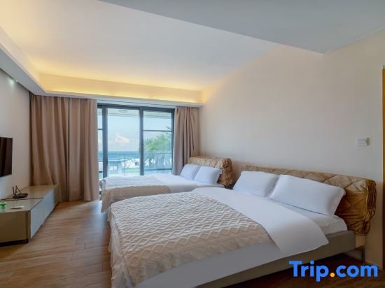3 Bedrooms Suite with sea view Sweet House Binhai Holiday Apartment