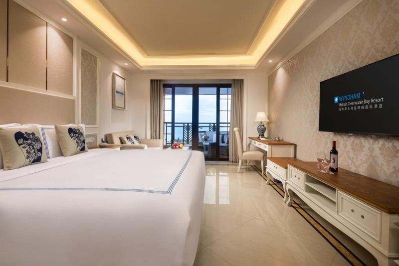 Premium Doppel Zimmer mit Meerblick Wyndham Hainan Clearwater Bay Resort