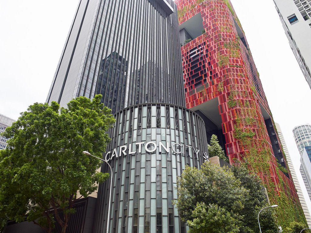 Executive Doppel Zimmer Carlton City Hotel Singapore