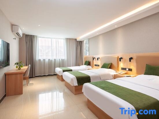 Habitación triple Estándar GreenTree Inn Shanghai Jiading Anting Motor City Express Hotel