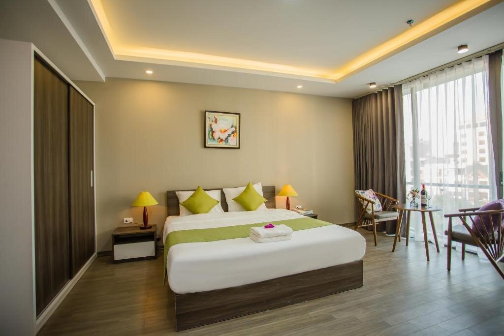 Double Suite with balcony Hana 2 Apartment & Hotel Bac Ninh