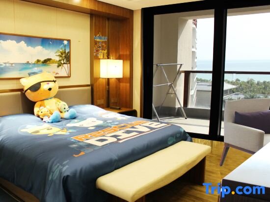 Suite familiare 3 camere con vista mare Jinghai Hotel & Resort