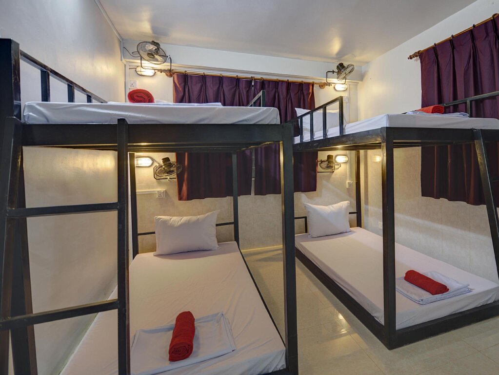 Кровать в общем номере Siem Reap Pub Hostel