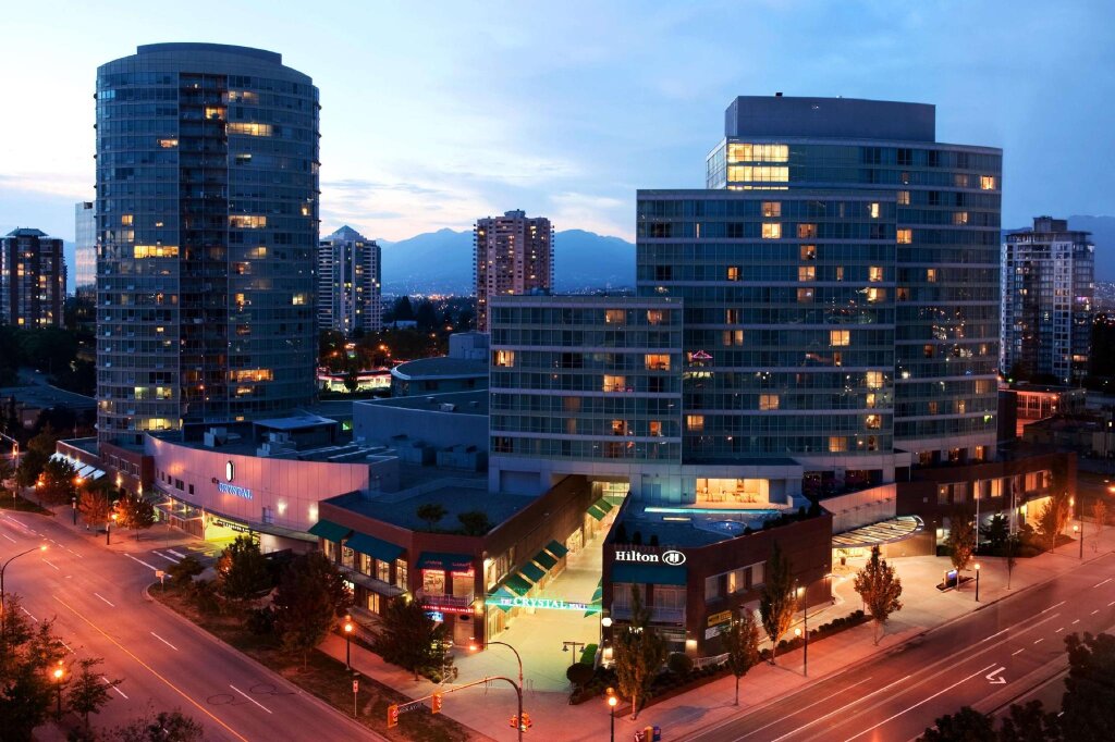 Номер Standard Hilton Vancouver Metrotown
