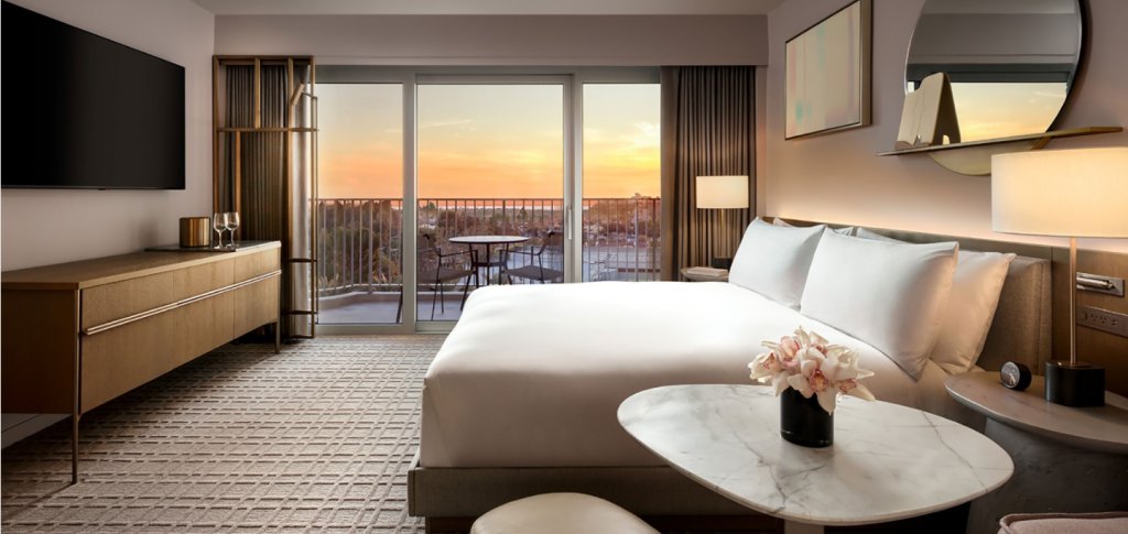 Deluxe Double room with sunset view Fairmont Century Plaza Los Angeles