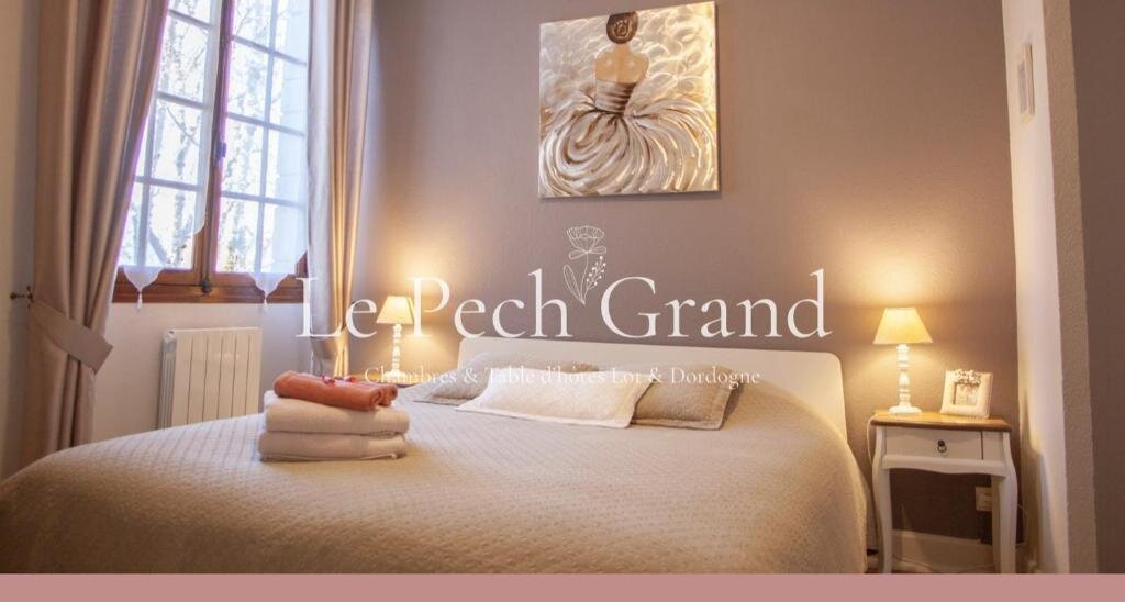 Standard Doppel Zimmer Chambres & Tables d'hôtes Le Pech Grand
