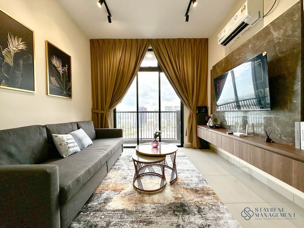 Апартаменты Comfort с 3 комнатами Twin Tower Residence Johor Bahru by Stayrene
