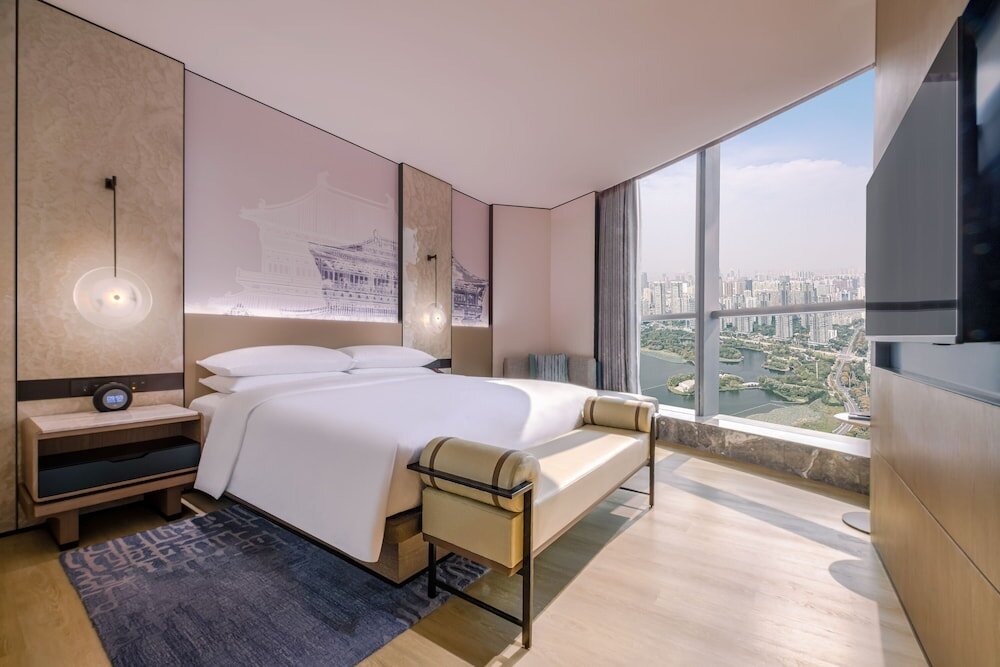Deluxe Zimmer Wuhan Marriott Hotel Wuchang