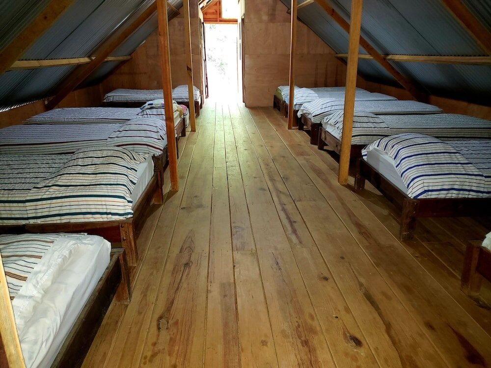 Кровать в общем номере Aruma Eco-Hostal