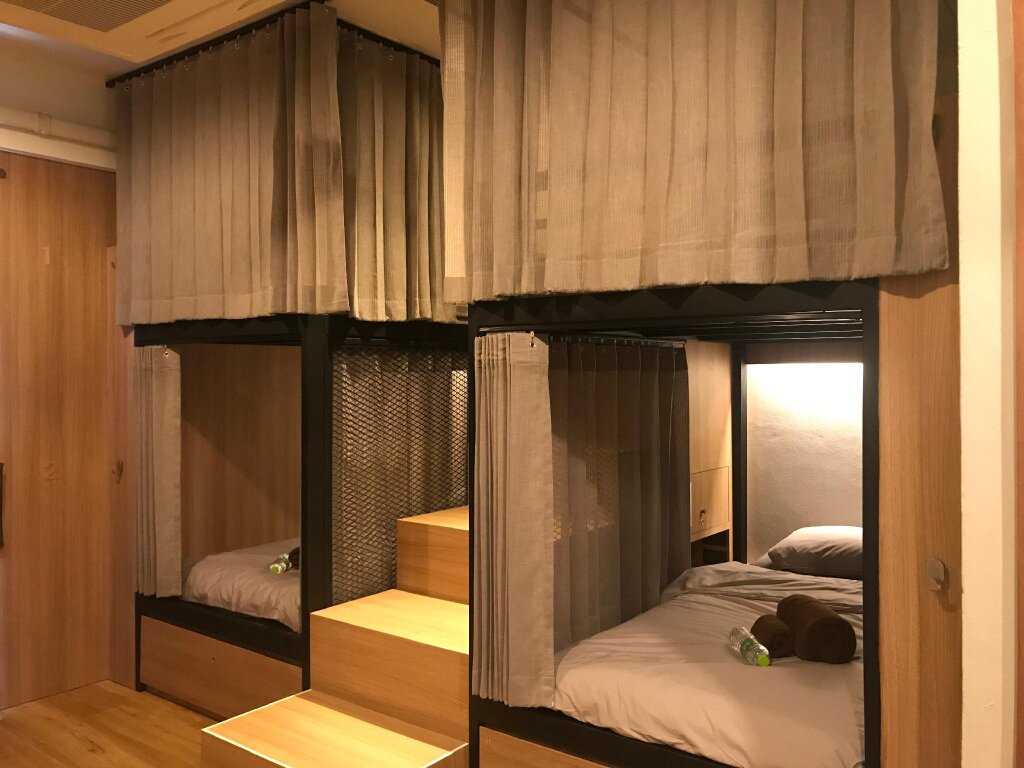 Кровать в общем номере @Aonang Guesthouse