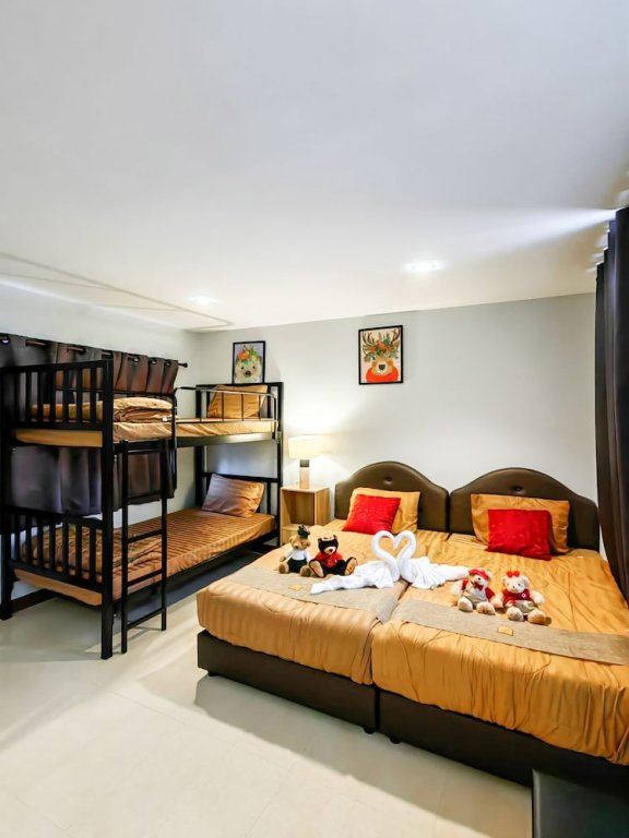 Deluxe famille chambre Trang Villa Hotel and Water Park