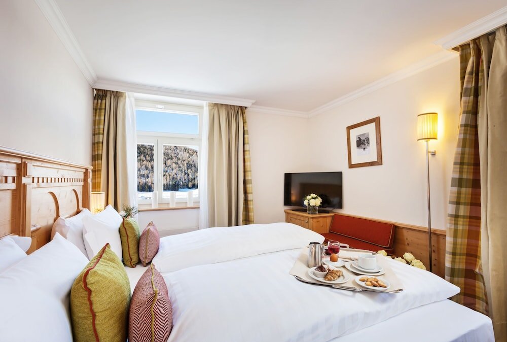 Standard Single room Schloss Hotel & Spa Pontresina