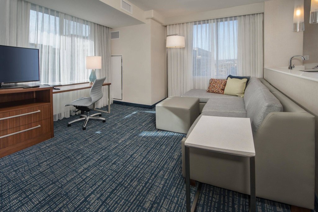 Suite doble 1 dormitorio Residence Inn by Marriott Baltimore at The Johns Hopkins Medical Campus