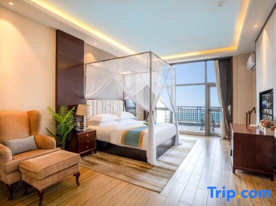 Suite De ejecutivo con vista al mar Beihai Guanling Resort Hotel