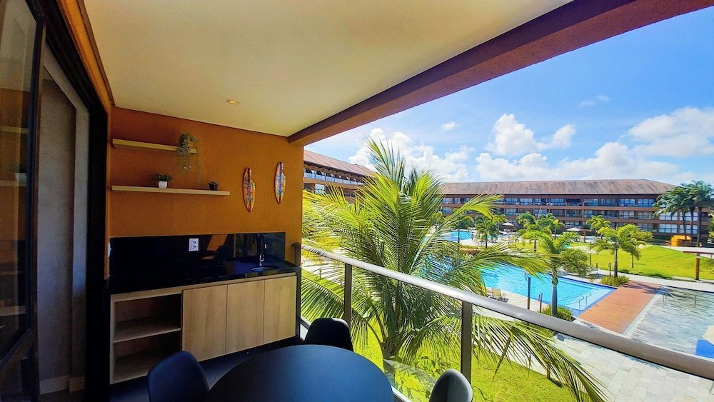 Family Basement Apartment with balcony and with pool view Lindos apartamentos no Eco Resort