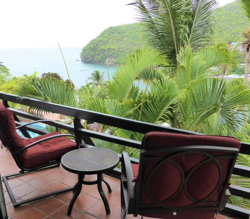 Апартаменты с балконом Marigot Palms Luxury Caribbean Apartment Suites