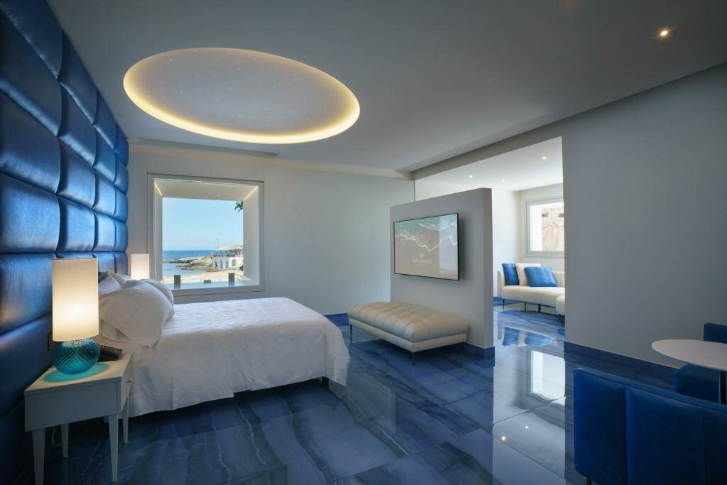Suite mit Meerblick Grotta Palazzese Beach Hotel