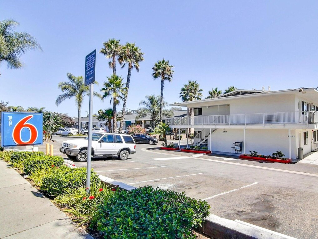 Двухместный номер Standard Motel 6-Santa Barbara, CA - State Street
