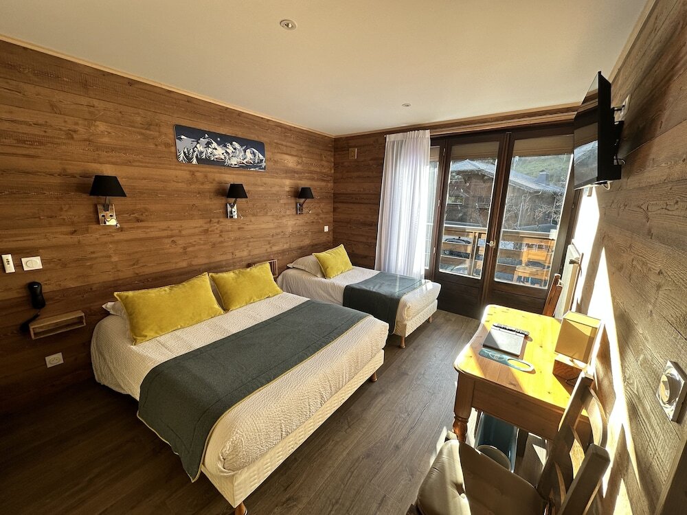 Standard triple famille chambre avec balcon Hotel Le Soly