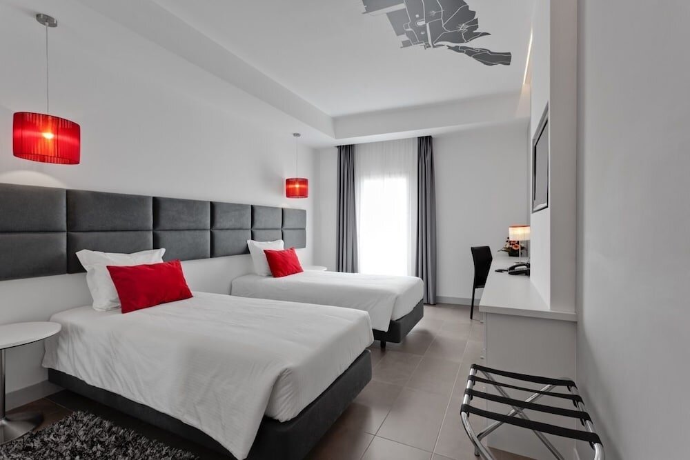 Standard Doppel Zimmer mit Stadtblick Rossio Hotel