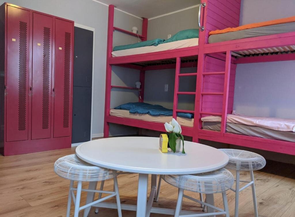 Кровать в общем номере (женский номер) Ruhrtropolis Hostel