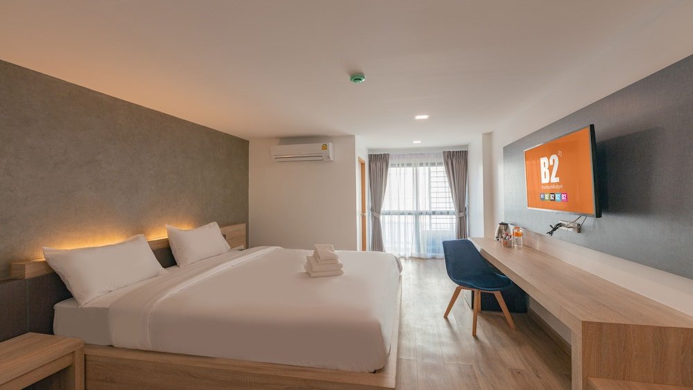 Deluxe Zimmer mit Balkon B2 Huai Khwang Premier Hotel