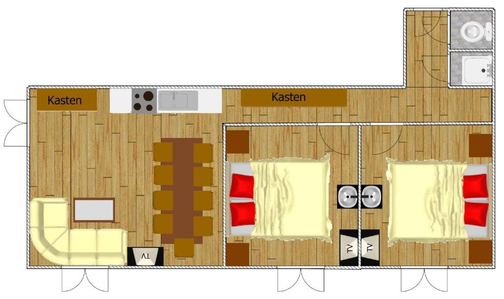 2 Bedrooms Basement Apartment Kesselgrubs Wohlfühlappartements