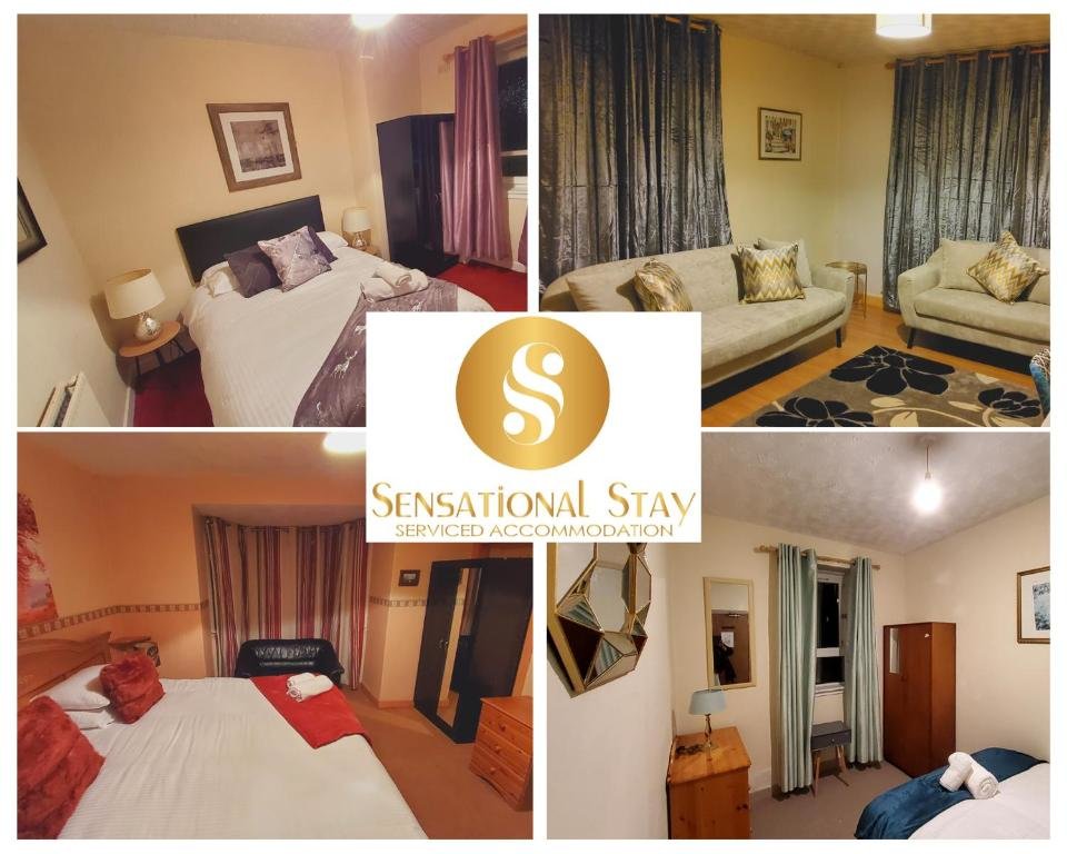 Standard Apartment 4 Bedroom Apts at Sensational Stay Serviced Accommodation Aberdeen- Powis Crescent