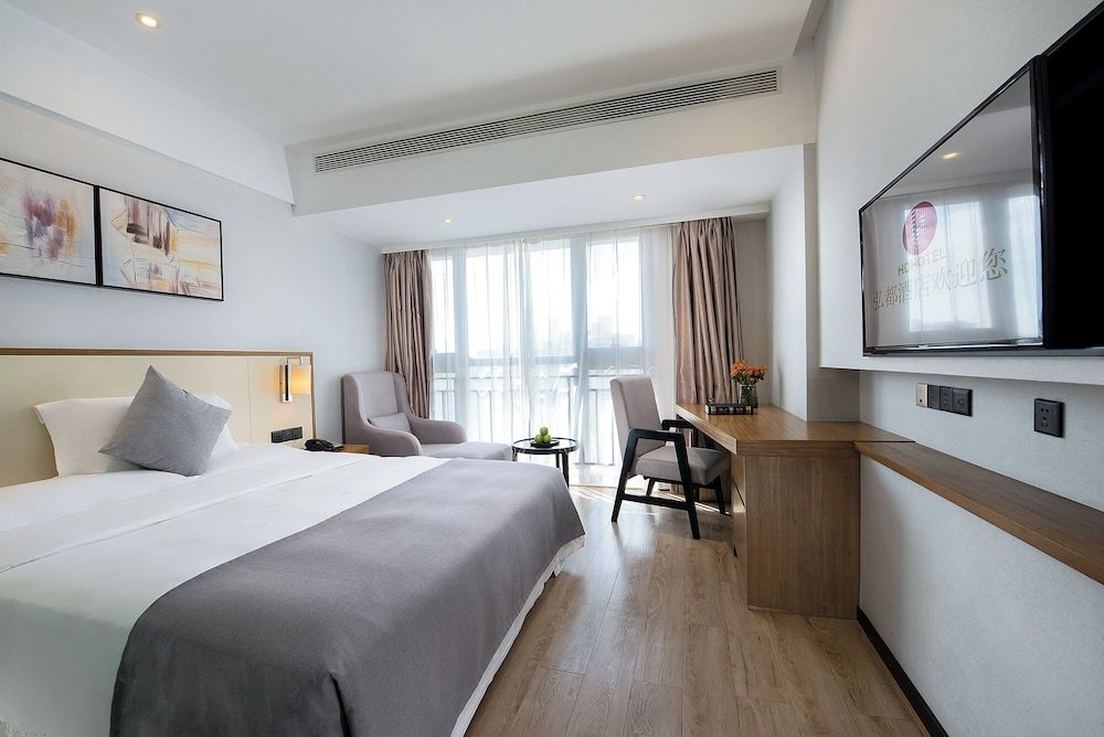 Komfort Zimmer Shenzhen Hongdu Hotel