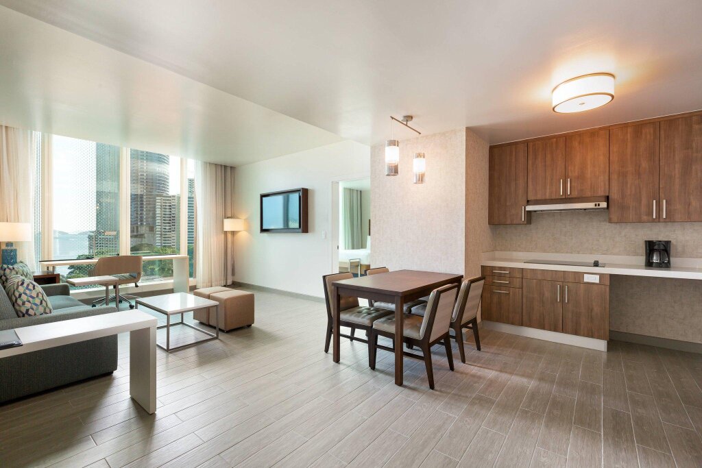 Двухместный люкс c 1 комнатой с видом на океан Residence Inn by Marriott Panama City