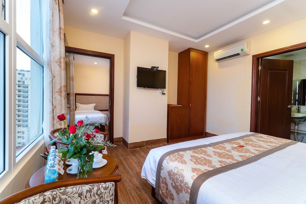 Standard Family room beachfront Nhat Minh Hotel and Apartment