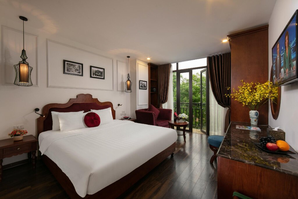 Junior-Suite mit Balkon und mit Stadtblick Vision Premium Hotel