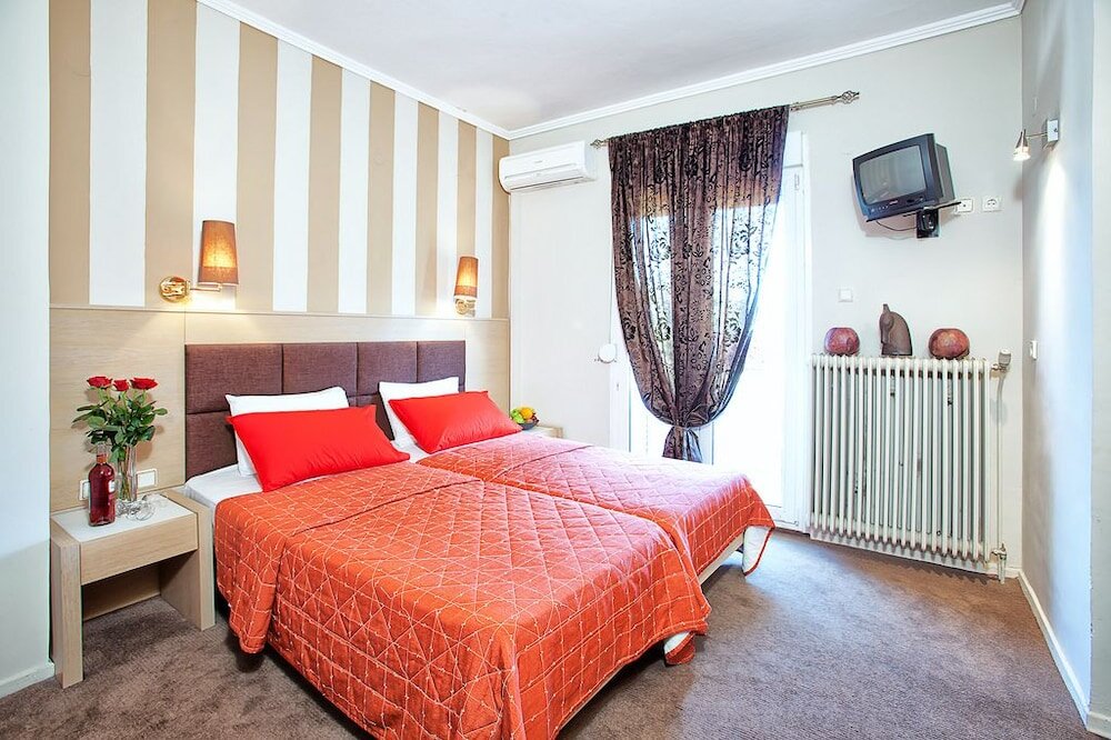 Standard double chambre avec balcon et Vue montagne Anastassiou Hotel