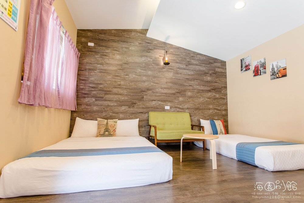 Standard Dreier Zimmer 1 Schlafzimmer Hai Yuan Hotel 2