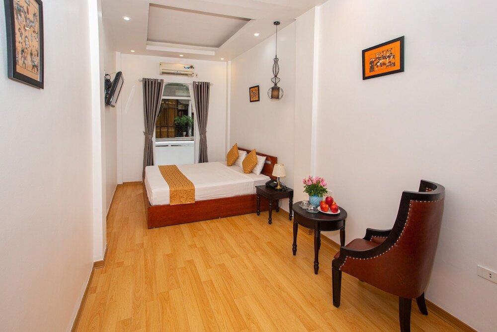 Двухместный номер Deluxe c 1 комнатой с видом на город Hanoi Rendezvous Hotel & Spa
