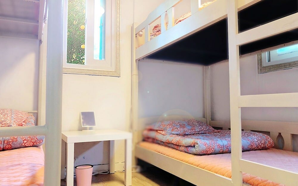 Cama en dormitorio compartido (dormitorio compartido masculino) Jeju Sup Guest House