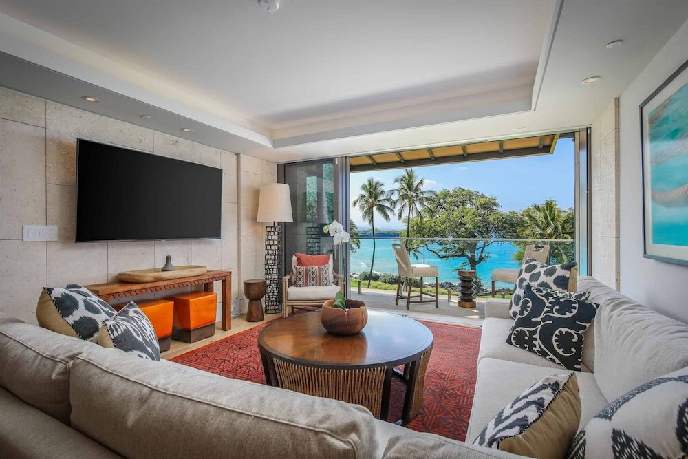 Standard chambre 4 chambres avec balcon et Vue sur l'océan Mauna Kea Residences