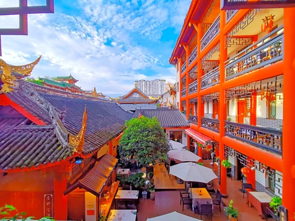 Номер Deluxe Wenjun Courtyard Hotel Chengdu