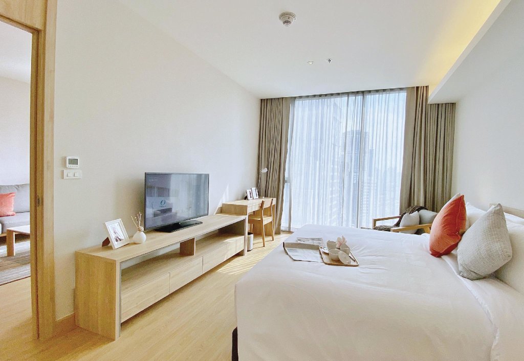 Deluxe Apartment 1 Schlafzimmer Oakwood Suites Bangkok