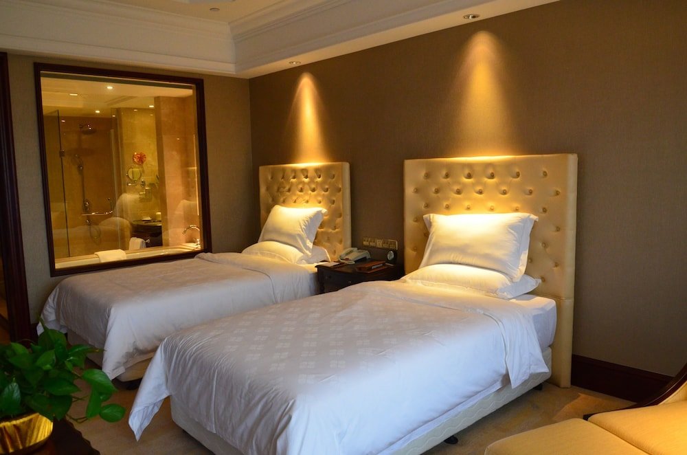 Standard Doppel Zimmer mit Gartenblick Qianjiang Junting Hotel, Haining