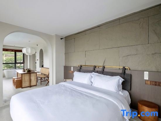 Suite doppia con vista mare Dengguan Seaview Villa Designer Homestay -Zhoushan Putuo Baisha Island Branch