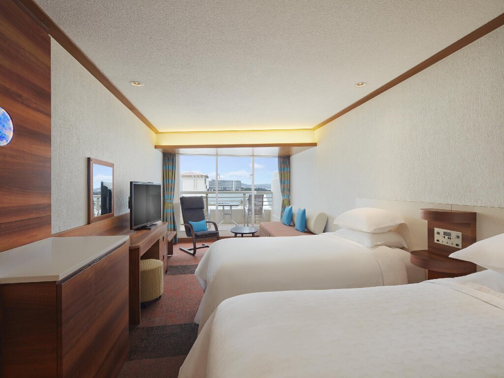 Camera Deluxe con vista sull'oceano Sheraton Okinawa Sunmarina Resort