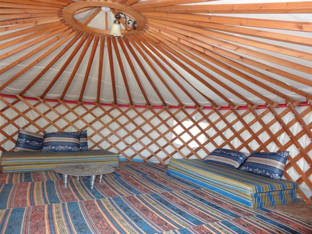 Bed in Dorm Sea of Galilee - Genghis Khan in The Golan