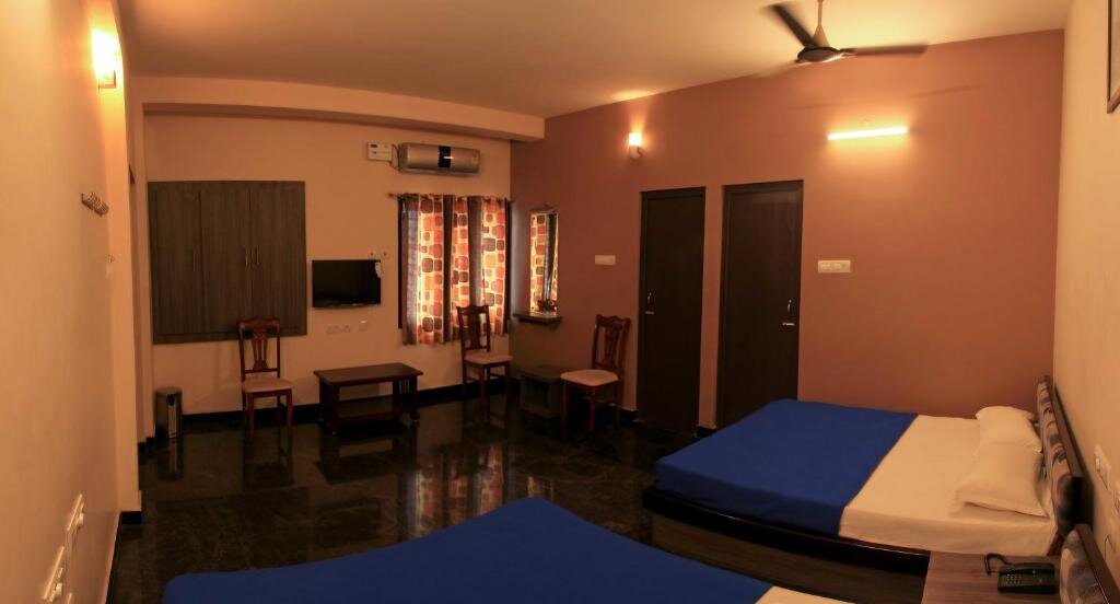Deluxe famille chambre Avec vue Hotel Sri Hayagriva