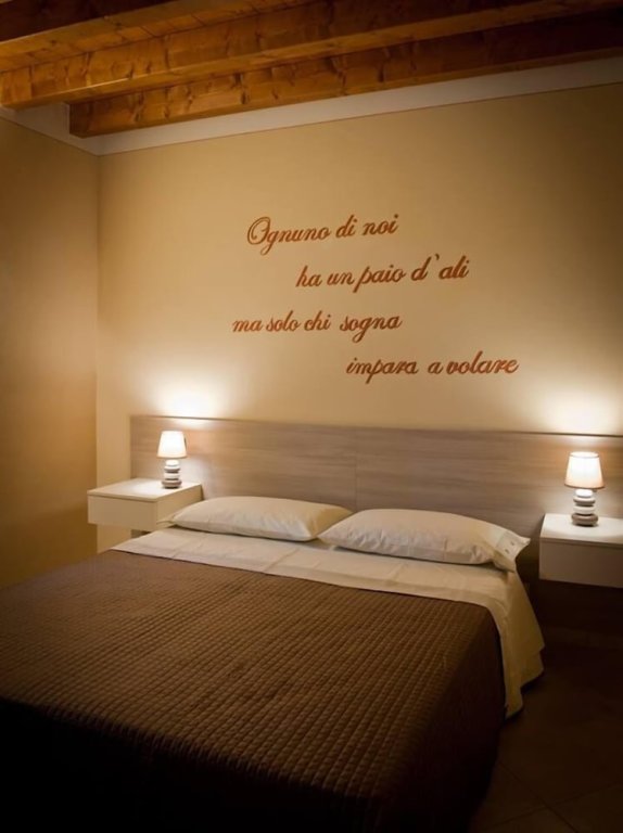 Standard Doppel Zimmer mit Balkon Al Borgo - Trattoria con Alloggio