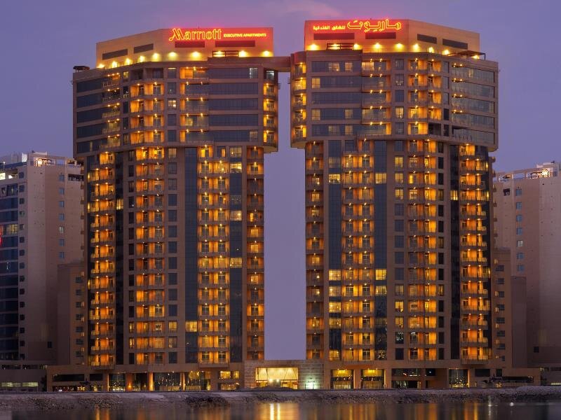 Двухместные апартаменты c 1 комнатой с балконом и с видом на город Marriott Executive Apartments Manama, Bahrain
