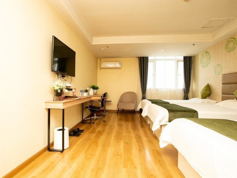 Standard Dreier Zimmer GreenTree Inn JiangSu XuZhou Feng County LiuBang Plaza Express Hotel