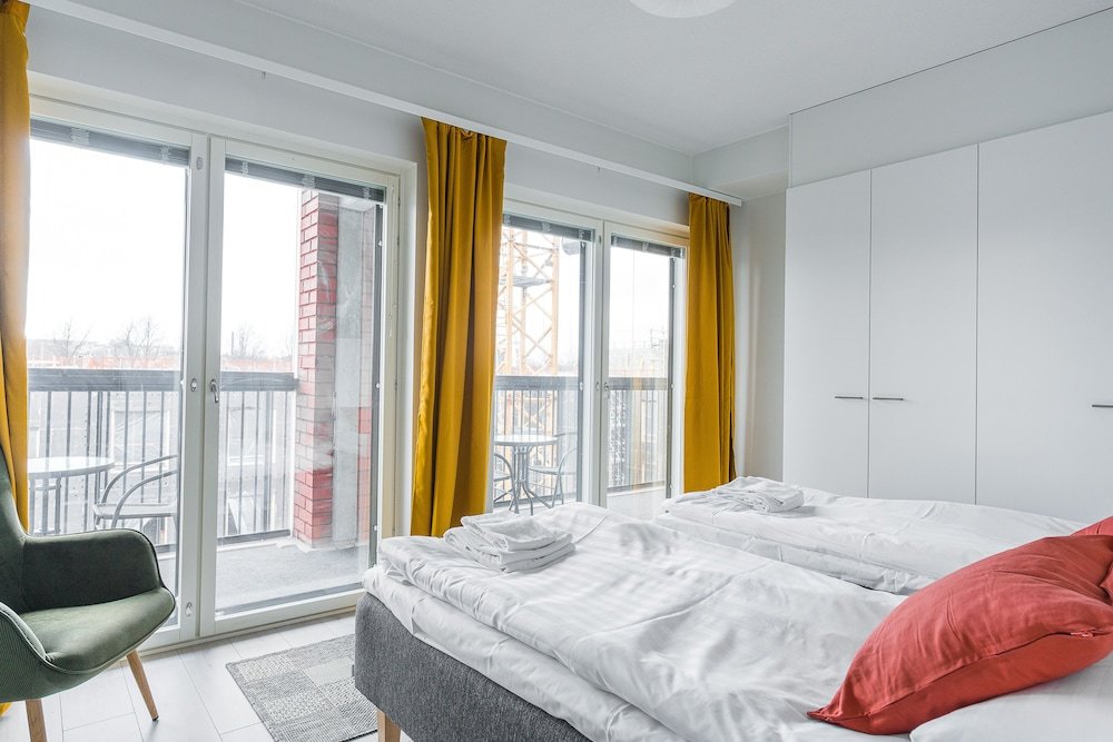 Apartamento Estándar 3 habitaciones con balcón Hiisi Homes Turku Elin Sagerin kuja