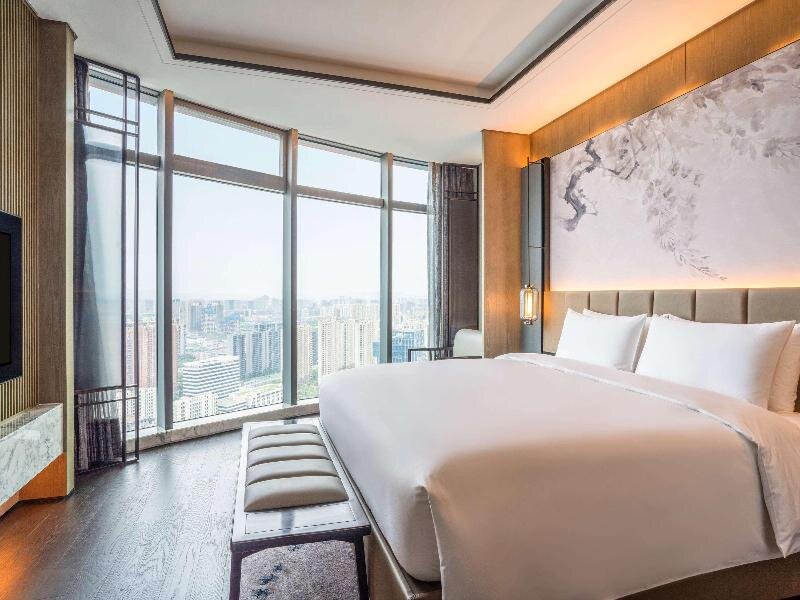 Suite junior con vista a la ciudad Sofitel Hangzhou Yingguan Hotel