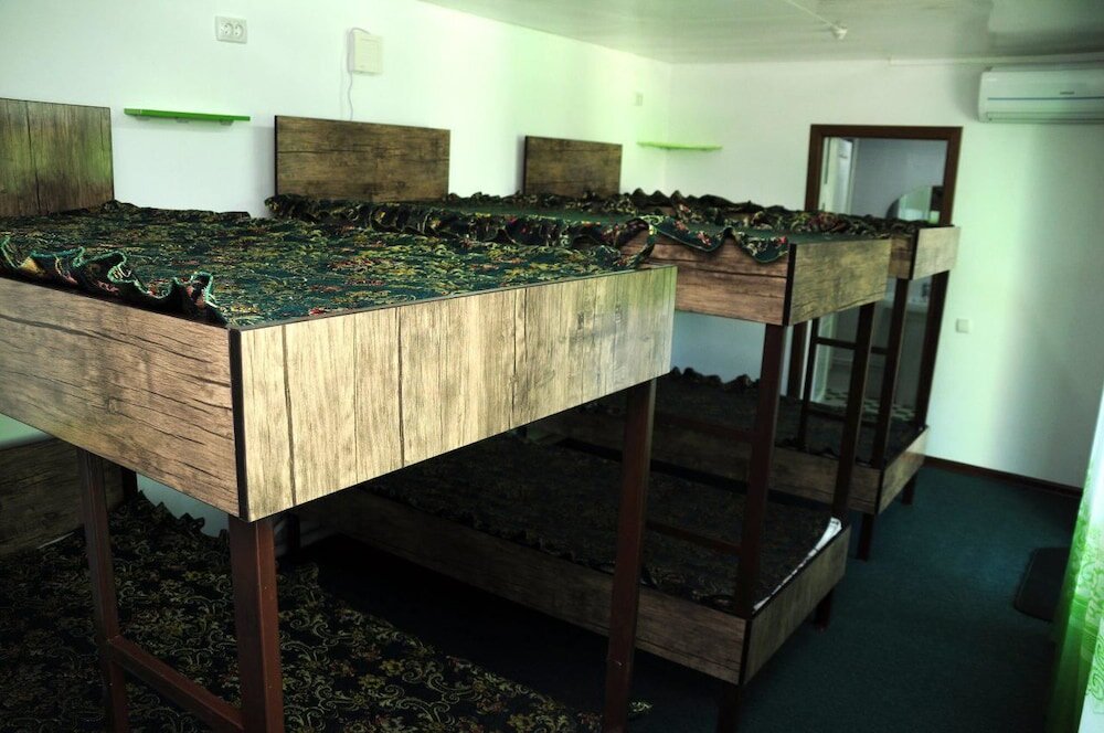 Кровать в общем номере Хостел Green House Бухара